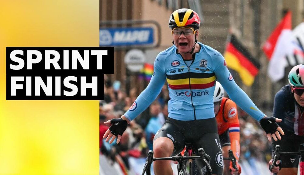 Belgium's Lotte Kopecky wins elite women's road race world title