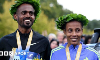 Berlin Marathon: Ethiopia's Milkesa Mengesha & Tigist Ketema win men's and women's races