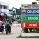 Border region between the municipalities of Tabatinga (Brazil) and Leticia (Colombia) (Marcelo Camargo / Agencia Brasil courtesy)