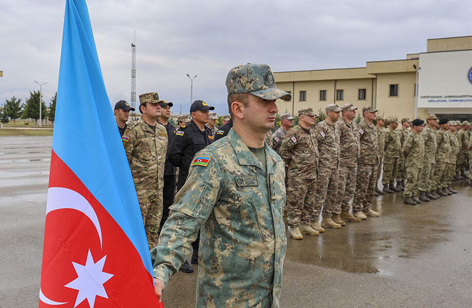 Command and Staff Exercise involving Azerbaijani, Turkish and Georgian servicemen ended