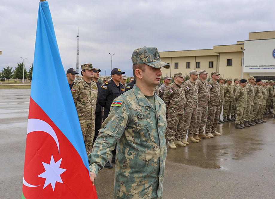 Command and Staff Exercise involving Azerbaijani, Turkish and Georgian servicemen ended