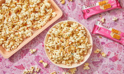 Crispy Birthday Cake Popcorn Recipe