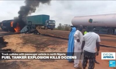 Fuel tanker explosion in Nigeria kills dozens