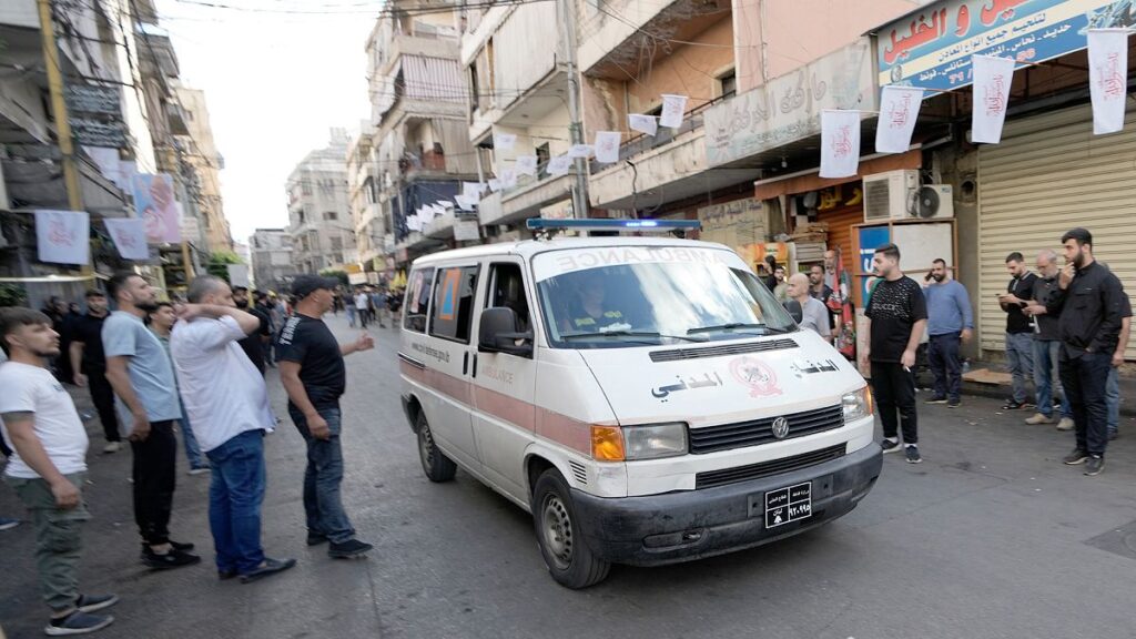 Further blasts targeting Hezbollah walkie-talkies go off across Lebanon a day after pager attack