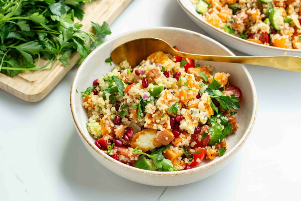 Halloumi & Quinoa Salad – JSHealth