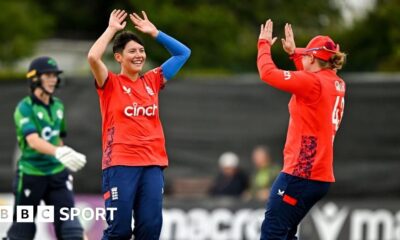 Ireland vs England: Tourists cruise to victory in opening T20 in Dublin