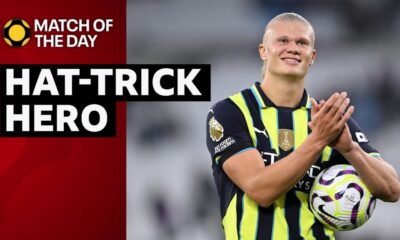 Match of the Day: Erling Haaland's hat-trick for Manchester City against West Ham