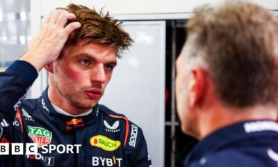 Max Verstappen says swearing punishment 'ridiculous' after Singapore Grand Prix news conference protest