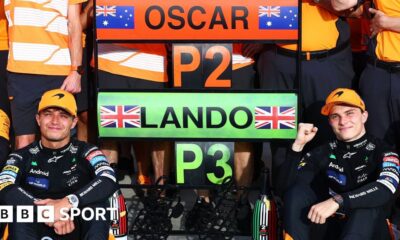 McLaren to consider team orders to aid Lando Norris title bid, as Max Verstappen calls his Red Bull "undriveable"