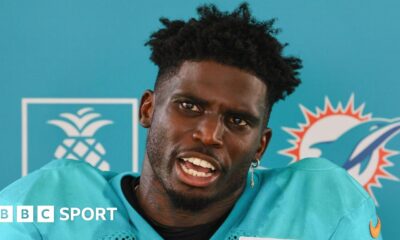 NFL: Miami Dolphins star Tyreek Hill detained by police before game