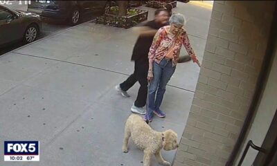 NYC woman, 81, walking dog feels 'lucky' to be alive after video shows man brutally punching her in the face