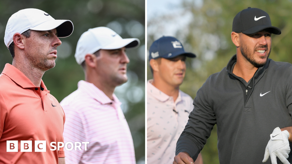 PGA players Rory McIlroy & Scottie Scheffler to face LIV stars Bryson DeChambeau & Brooks Koepka