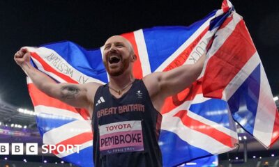 Paris 2024 Paralympics: Daniel Pembroke wins javelin gold with new world record