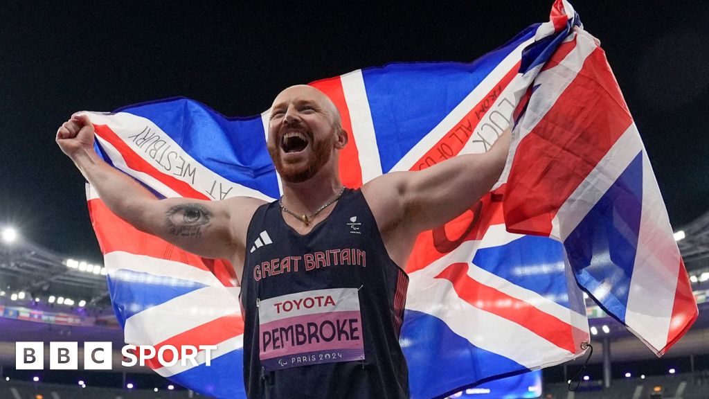 Paris 2024 Paralympics: Daniel Pembroke wins javelin gold with new world record