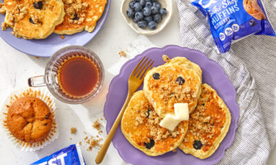 Quest Blueberry Muffin Pancakes Recipe