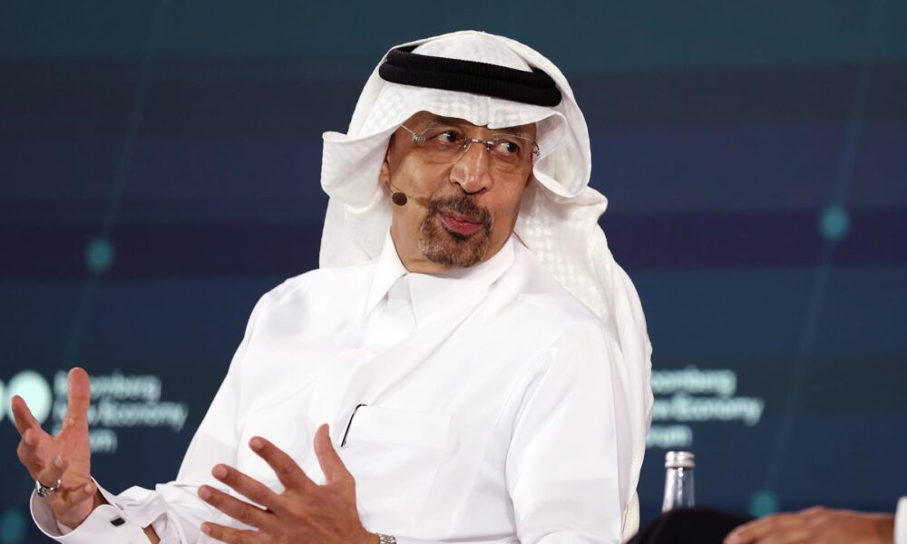 Saudi investment minister touts green shoring on path to diversification