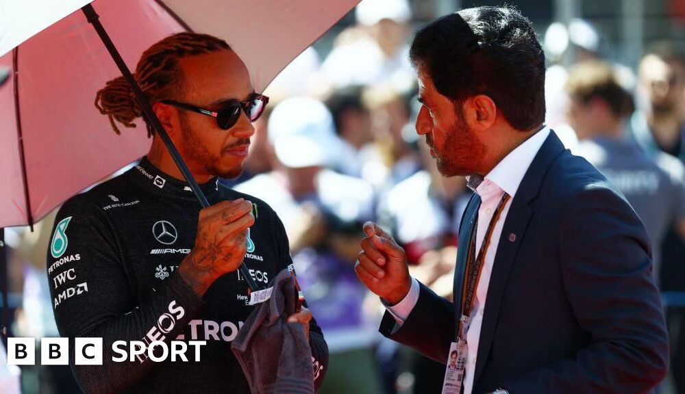 Singapore Grand Prix: Lewis Hamilton accuses Mohammed Ben Sulayem of using 'stereotypical' language