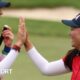 Solheim Cup 2024: US lead Europe 6-2 after sensational opening day in Virginia