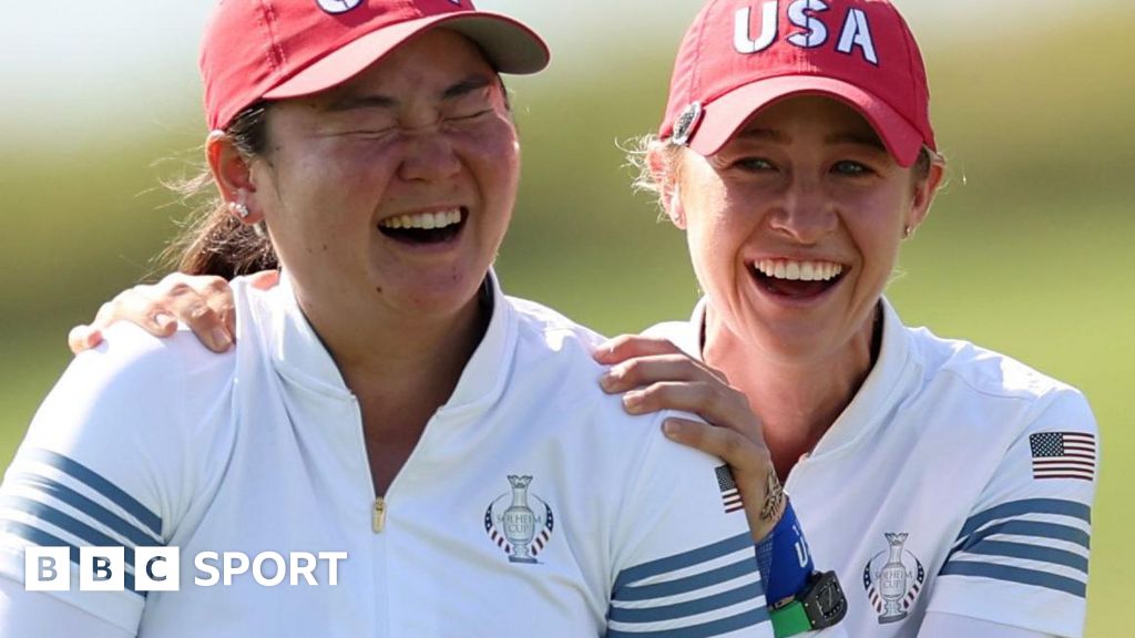 Solheim Cup 2024: US repel Europe fightback to maintain four-point lead