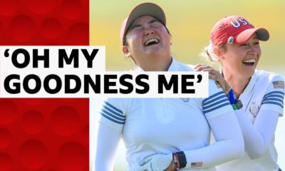 Solheim Cup: Nelly Korda and Allisen Korpuz's incredible eagle