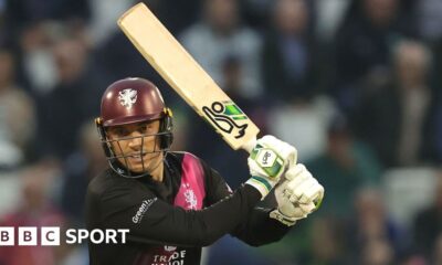 T20 Blast: Somerset beat Northamptonshire to reach Finals Day