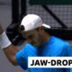 Watch: Cerundolo's 'jaw-dropping' drop shot against Draper