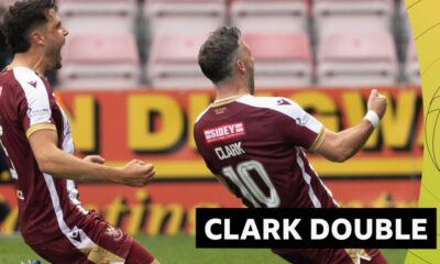 Watch Clark's sublime free-kick double for St Johnstone