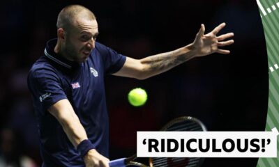 Watch: Evans wins 'unbelievable' point in Davis Cup