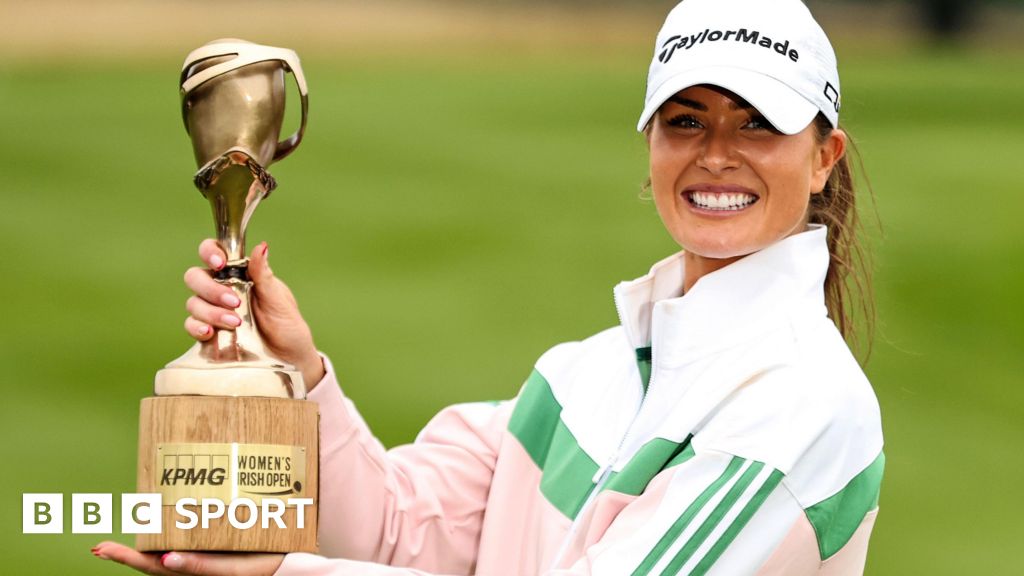 Women's Irish Open: Dimmock beats Bouchard in play-off to clinch Carton House success