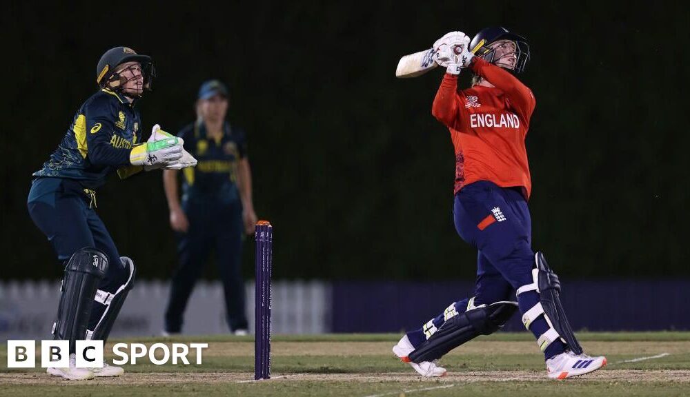 Women's T20 World Cup results: England beaten by Australia in first warm-up