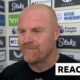 'I could smell it in the air' - Dyche on Everton equaliser