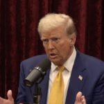 Joe Rogan asked Donald Trump for specifics on how 2020 was stolen. Then could only laugh at the answer