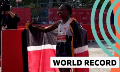 Chepngetich breaks marathon world record