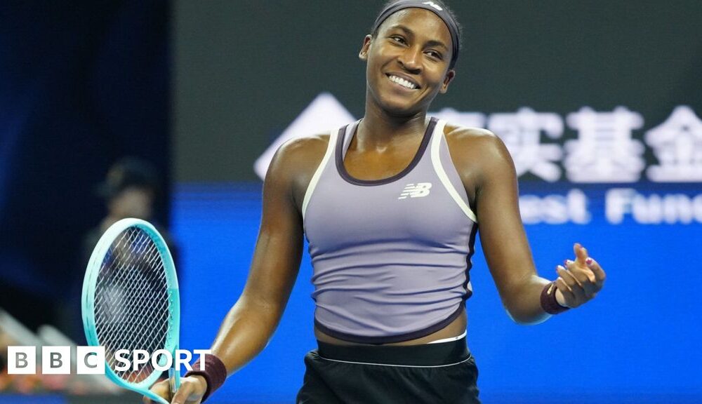 Coco Gauff beats Karolina Muchova in China Open final for eighth WTA title