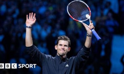 Dominic Thiem: Former US Open winner's tennis career ends with defeat at Vienna Open