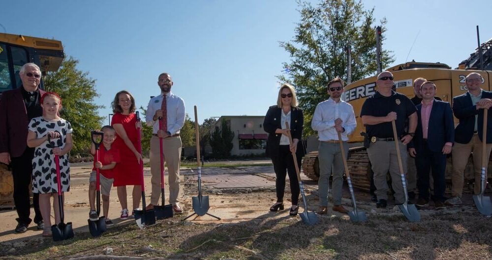 Groundbreaking for Jackson area's newest Chick-Fil-A. It will be unlike any other in metro