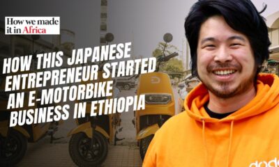 How this Japanese entrepreneur started an e-motorbike business in Ethiopia