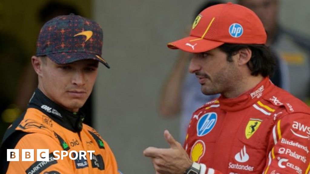 Mexico Grand Prix: Sainz on pole, but Norris 'happy' with third