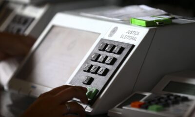 Electronic ballot box that will be used in Brazilian municipal elections (Marcelo Camargo/Agencia Brasil courtesy)