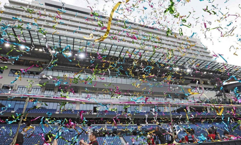 Nagasaki Stadium City opens with a promise of local revitalization