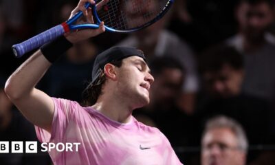 Paris Masters: Jack Draper sees his winning streak ended by Alex de Minaur at ATP Masters event