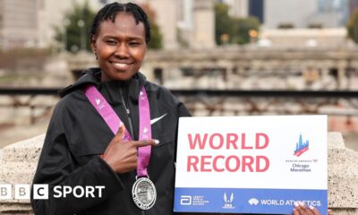 Ruth Chepngetich's marathon world record - stats and shoes behind Chicago time