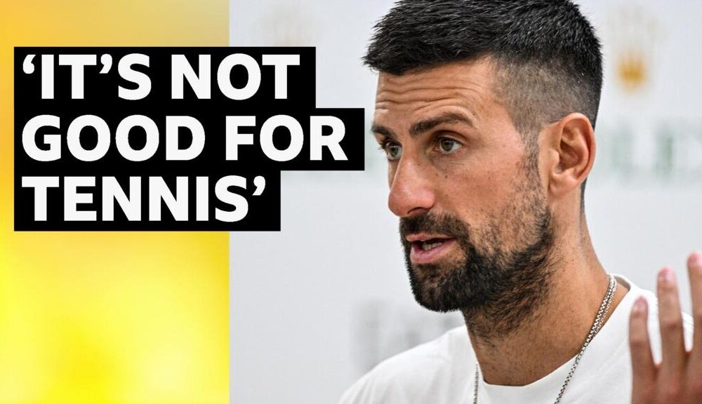 Sinner case not helping tennis at all - Djokovic