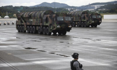 South Korea unveils its most powerful missile, which could reach North Korea's underground bunkers