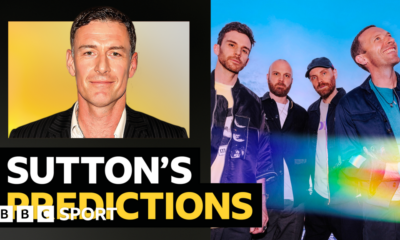 Sutton's Premier League predictions v Will Champion and Jonny Buckland from Coldplay