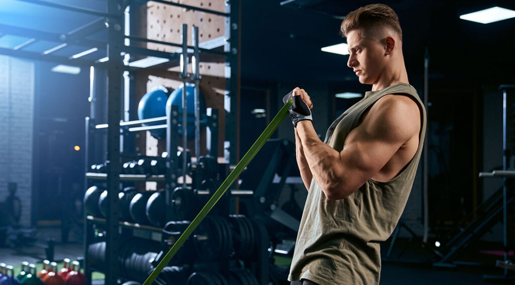 The Resistance Band Arm Workout For Bigger Biceps and Triceps