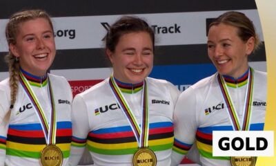 Track Cycling World Championship 2024: GB win women's team sprint gold medal