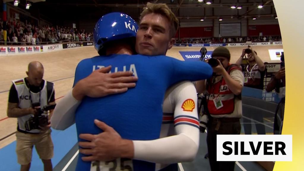 Track Cycling World Championship 2024: GB's Josh Charlton wins men's individual pursuit silver medal