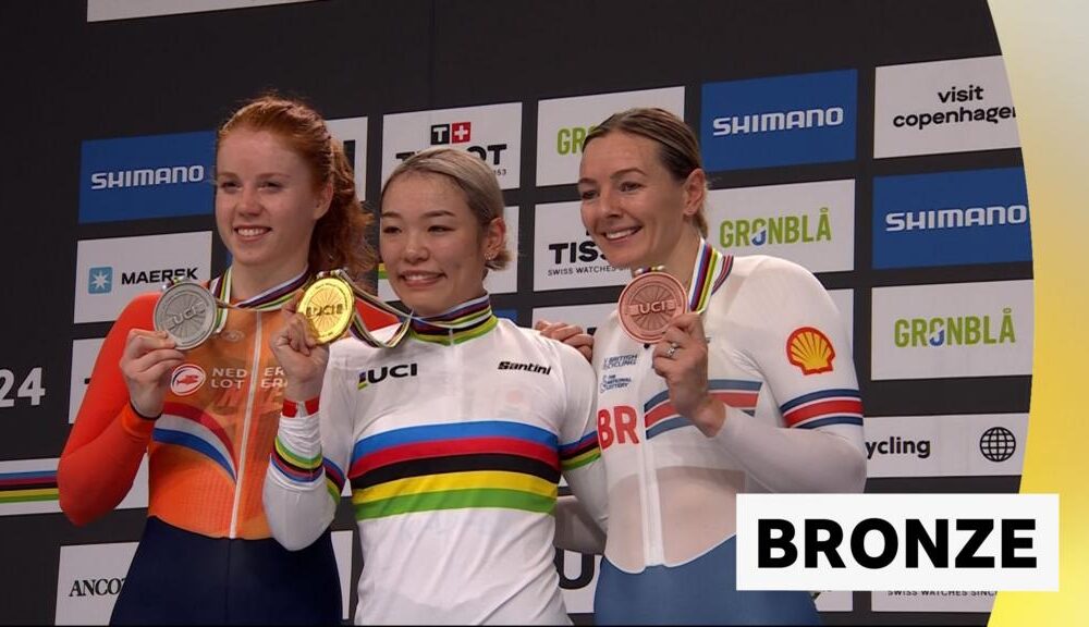 Track Cycling World Championships: Katy Marchant wins keirin bronze