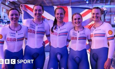 Track World Championships: Katie Archibald and Great Britain team win women's team pursuit gold